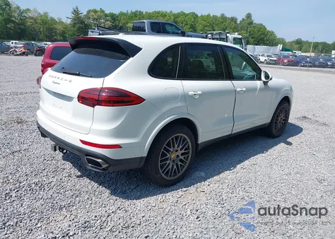2017 Porsche Cayenne Platinum Edition from USA, damaged, VIN WP1AA2A25HKA83825